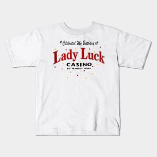 Vintage Lady Lucky Kids T-Shirt